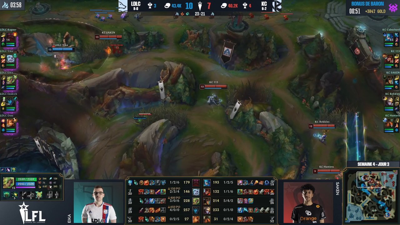 Zeri AP détruit un match compétitif (League of Legends)