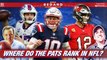 NFL power rankings, where do Patriots fit? | Greg Bedard Patriots Podcast