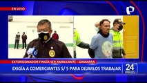 Gamarra: extorsionadores cobraban cupos de hasta S/10 diarios a ambulantes