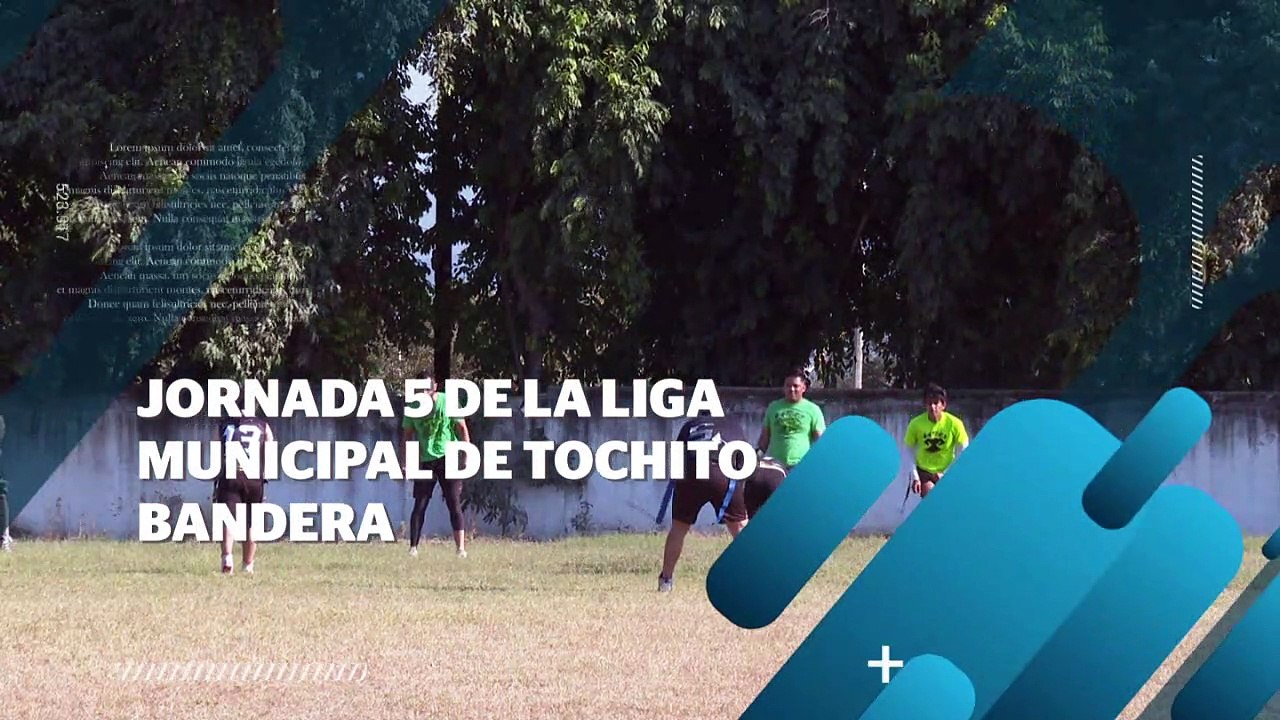 Jornada 5 de la liga municipal de tochito bandera | CPS Noticias Puerto Vallarta
