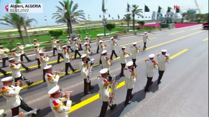 Argelia: el desfile para conmemorar el 60 aniversario de su independencia