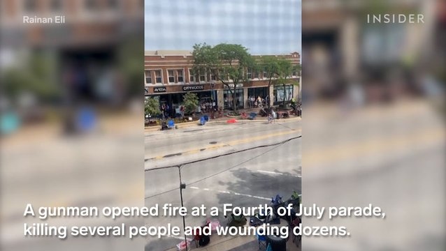 Video captures gunshots and chaos at Illinois Fourth of July parade