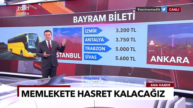 Otobüs Bilet Fiyatları Bayram Öncesi Arttıkça Artıyor - Alper Altun ile TGRT Ana Haber