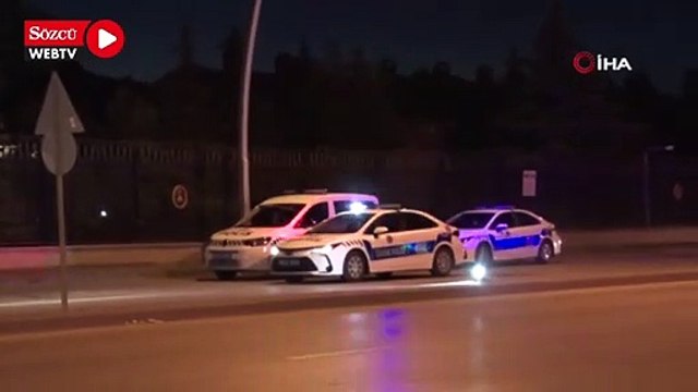 Ankara’da otomobil otobüs durağına daldı: 6 yaralı