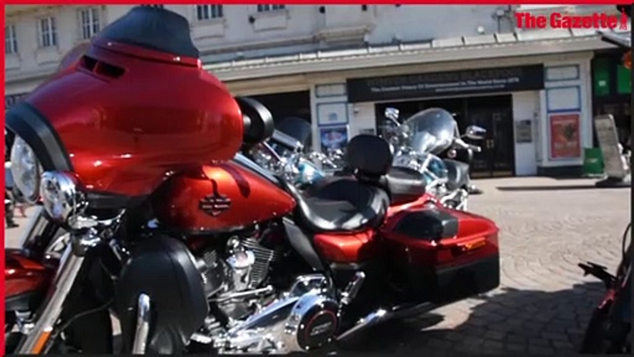 Harley-Davidson bikes roar into Blackpool as Bat Out of Hell launches