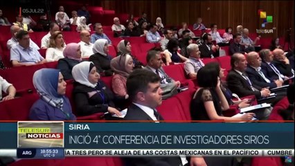 Siria celebra conferencia de investigadores
