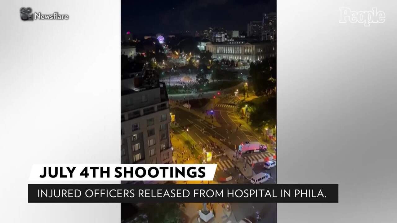 2 Philadelphia Police Officers Released from Hospital After Being Shot During July 4 Festivities