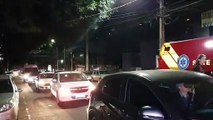 Adolescente é atropelada por moto no Centro de Cascavel e sofre fratura