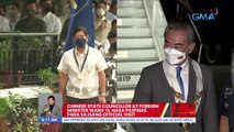 Chinese State Councilor at Foreign Minister Wang Yi, nasa Pilipinas para sa isang official visit | UB