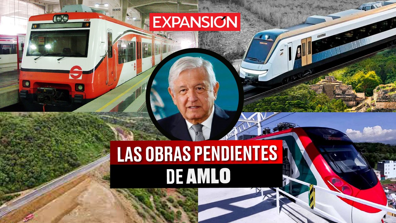 ESTAS son las 5 OBRAS PENDIENTES de INFRAESTRUCTURA de AMLO | ÚLTIMAS NOTICIAS