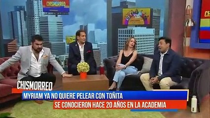 Myriam Montemayor: De 'Toñita' no quiere hablar
