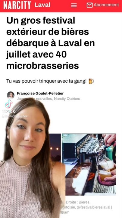 Un gros festival extérieur de bières débarque à Laval en juillet avec 40 microbrasseries