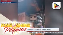 15 pamilya, nawalan ng tirahan sa sunog sa Tondo, Manila