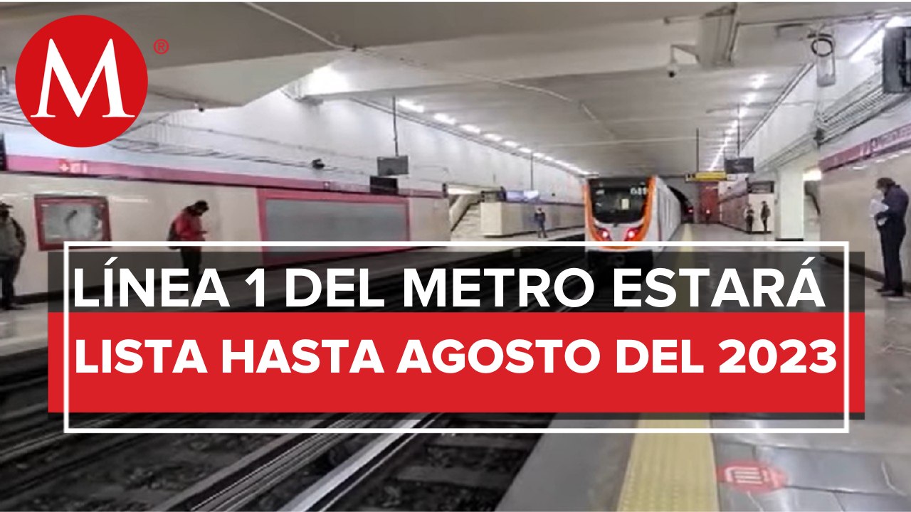 Modernización total de la L1 del Metro concluiría en agosto de 2023