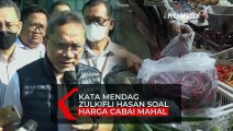 Respons Mendag Zulkifli Hasan Soal Harga Cabai Mahal: Tidak Apa-apalah ya