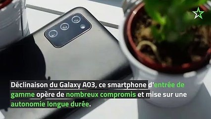 Test Samsung Galaxy A03s : un smartphone d'entrée de gamme trop chiche