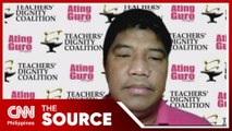 Teacher's Dignity Coalition Chairperson Benjo Basas | The Source