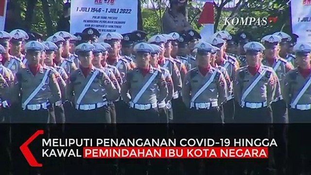 Jokowi Sampaikan 6 Arahan untuk Polri, dari Penanganan Covid-19 hingga Pembangunan IKN