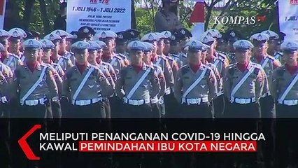 Jokowi Sampaikan 6 Arahan untuk Polri, dari Penanganan Covid-19 hingga Pembangunan IKN