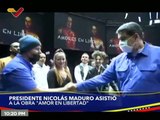 Presidente Nicolás Maduro asiste a la obra “Amores en Libertad”