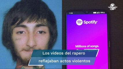 Spotify y Youtube retiran contenido del rapero detenido por el tiroteo del 4 de julio en EU