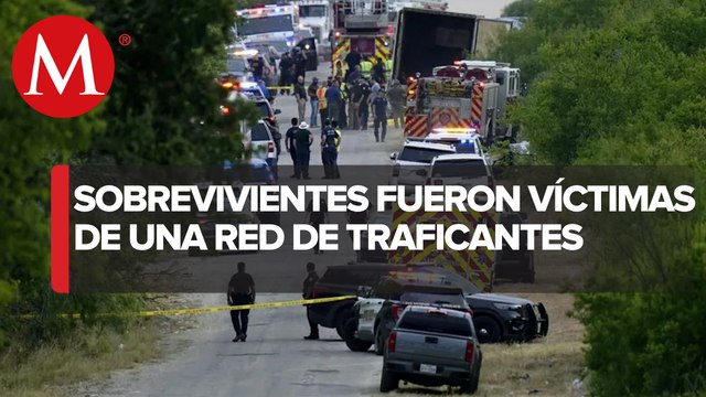 Sobrevivientes de tráiler en Texas acusan que fueron víctimas de red trasnacional de traficantes