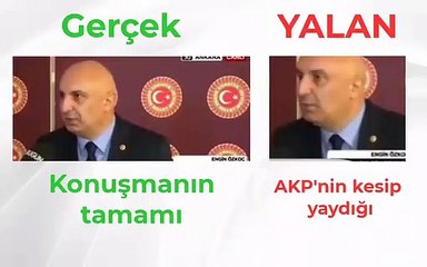 CHP'li Özkoç'un konuşması çarpıtıldı! 'AKP sülükleri algı yaratmaya çalışıyor'