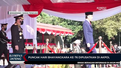 Puncak Hari Bhayangkara ke-76 Dipusatkan di Akpol Semarang