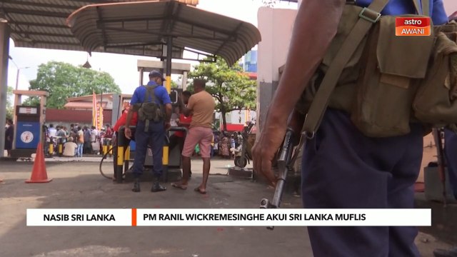 Nasib Sri Lanka | PM Ranil Wickremesinghe akui Sri Lanka muflis