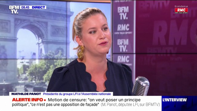 Grèves à la SNCF: Je soutiens l'action des grévistes, qui sont menacés par l'ouverture à la concurrence , réagit Mathilde Panot (LFI)