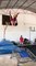 Acrobatic Dunk Team Performs Front Flips Before Slam Dunking Basketball
