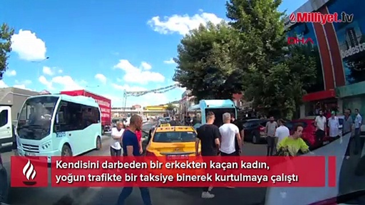 Kadını darbetti; tekme tokat dövüldü