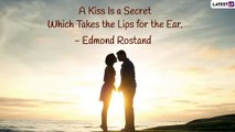 International Kissing Day 2022 Quotes: Send World Kissing Day Wishes & Images to Your Loved Ones!