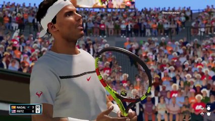 WIMBLEDON 2022 | RAFAEL NADAL VS T FRITZ | AO TENNIS 2 GAMEPLAY