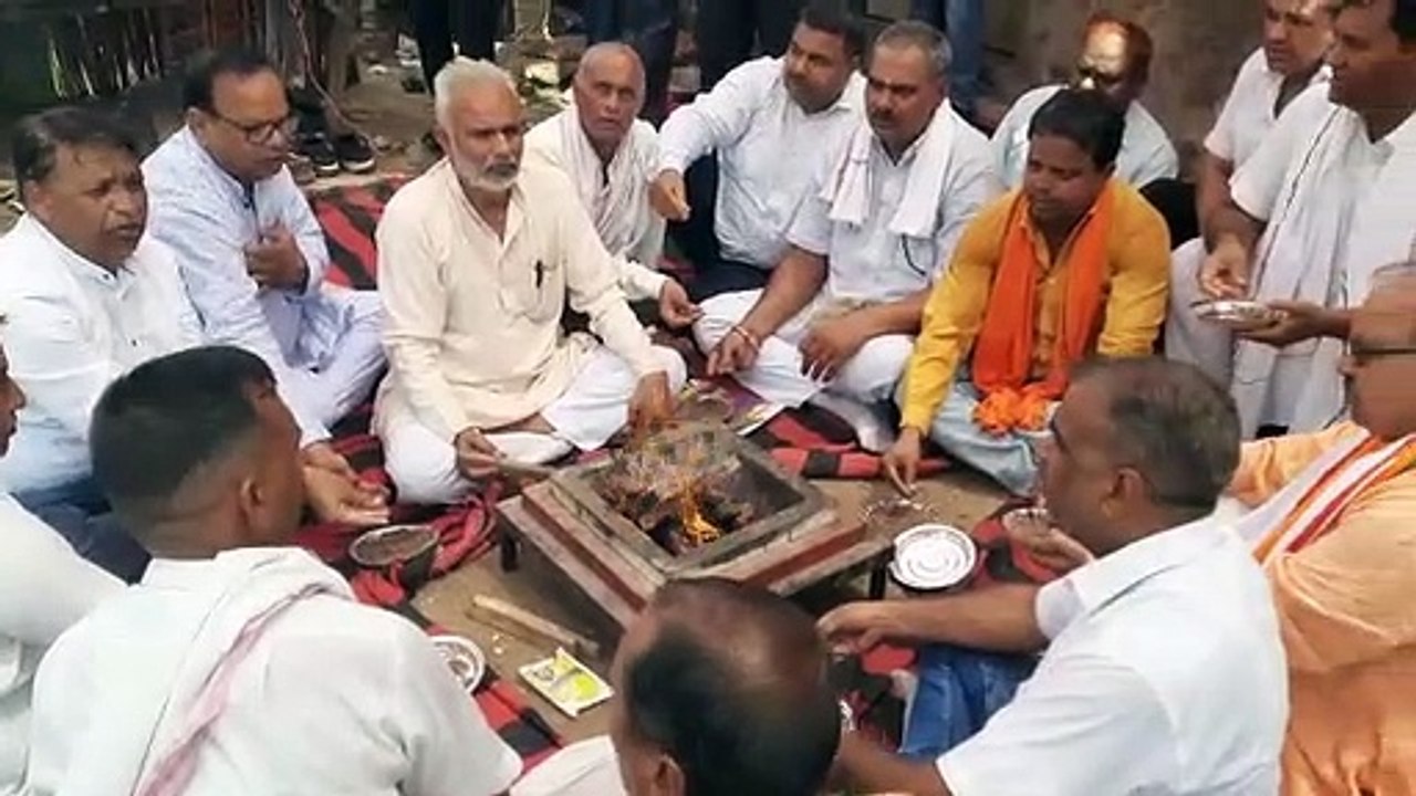 भाजपा ने किया सद्बुद्धि यज्ञ