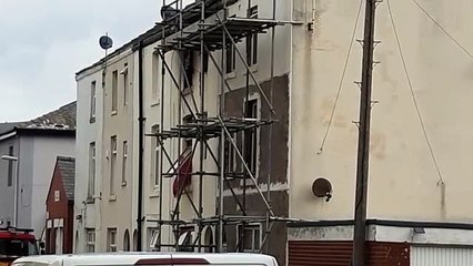 Hill Street house fire in Blackpool's South Shore on Wednesday, July 6