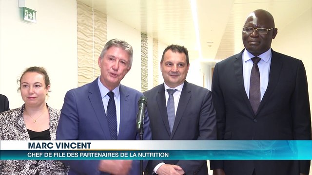 Le Vice-Président échange avec le coordonnateur résident du Système des Nations Unies, Philippe Poinsot