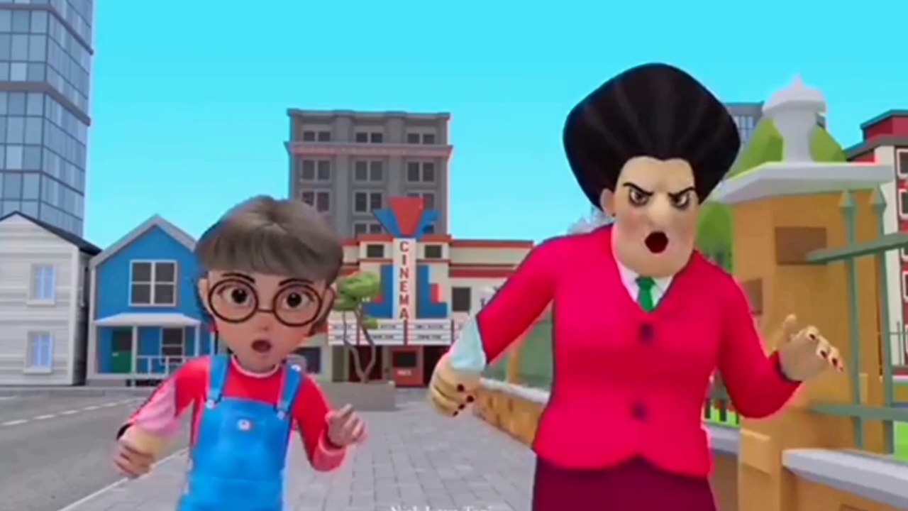 Scary teacher 3d & Nick Hulk--coffin dance song...