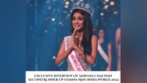 Exclusive Interview Of Shinata Chauhan Second Runner Up Femina Miss India World 2022