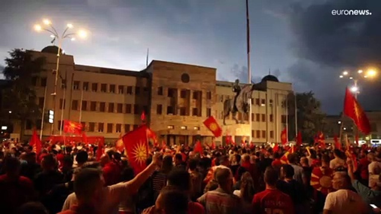 In Skopje brennt die Luft: Charles Michel wirbt für EU-Beitrittsverhandlungen