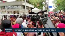 Ratusan Petani Gelar Unjuk Rasa di BPN Sumatera Utara
