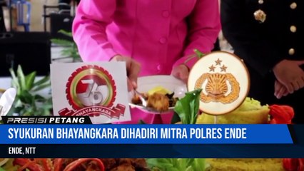 Syukuran Dalam Rangka Hari Bhayangkara ke-76 di Polres Ende