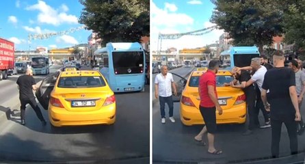 Kadını darbetti; tekme tokat dövüldü