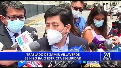 Zamir Villaverde: colaborador eficaz abandonó esta tarde el penal Ancón I