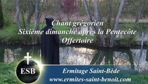Offertoire Perfice gressus du Sixième dimanche après la Pentecôte - Ermitage Saint-Bède film Jean-Claude Guerguy by Ciné Art Loisir.
