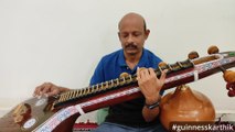The Shape of Water Theme Tune on Veena | #Instrumental | Cover Song | Karthik Veena