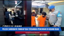 Polsek Sandubaya Berhasil Tangkap Dua Terduga Atas Dua Kasus Pencurian