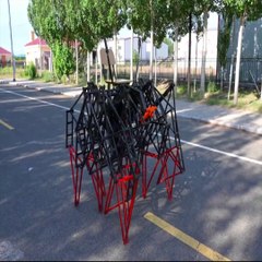 DIY Electric Walking Robotic Creature Strandbeest