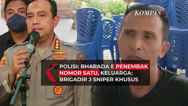 Polisi: Bharada E Penembak Nomor Satu, Keluarga: Brigadir J Sniper Khusus