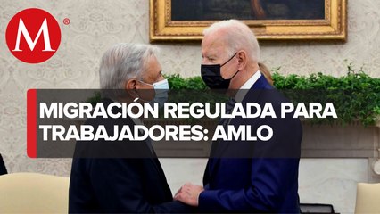 AMLO insiste en regularizar a migrantes trabajando en EU